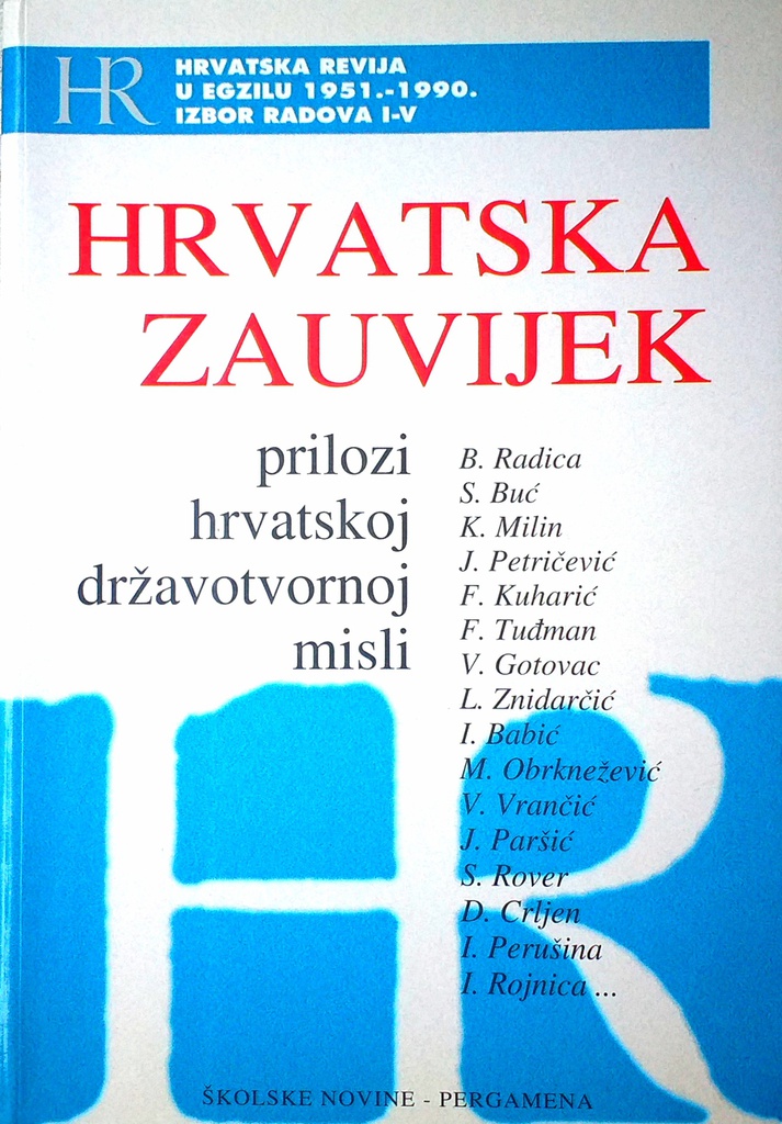 HRVATSKA ZAUVIJEK