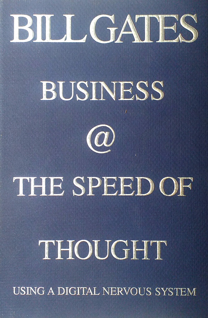 BUSINESS @ THE SPEED OF THOUGHT