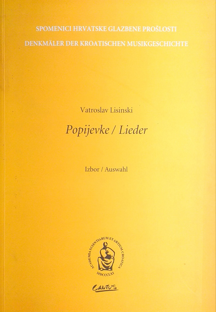 POPIJEVKE/LIEDER