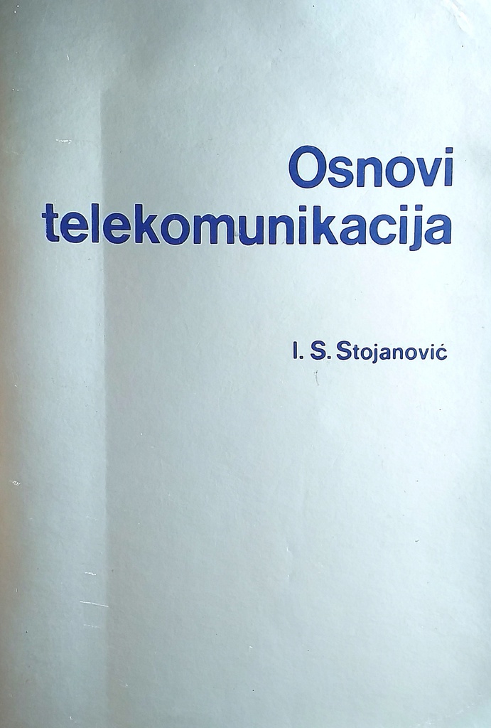 OSNOVI TELEKOMUNIKACIJA