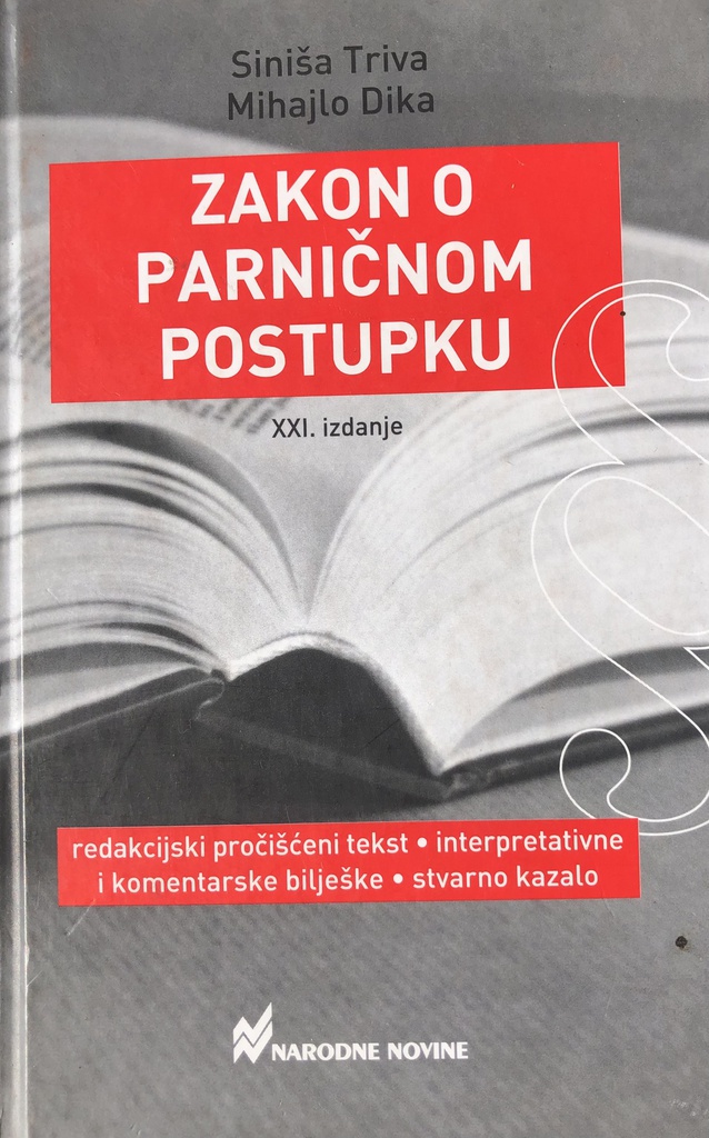 ZAKON O PARNIČNOM POSTUPKU