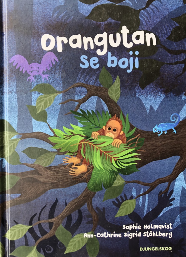 ORANGUTAN SE BOJI