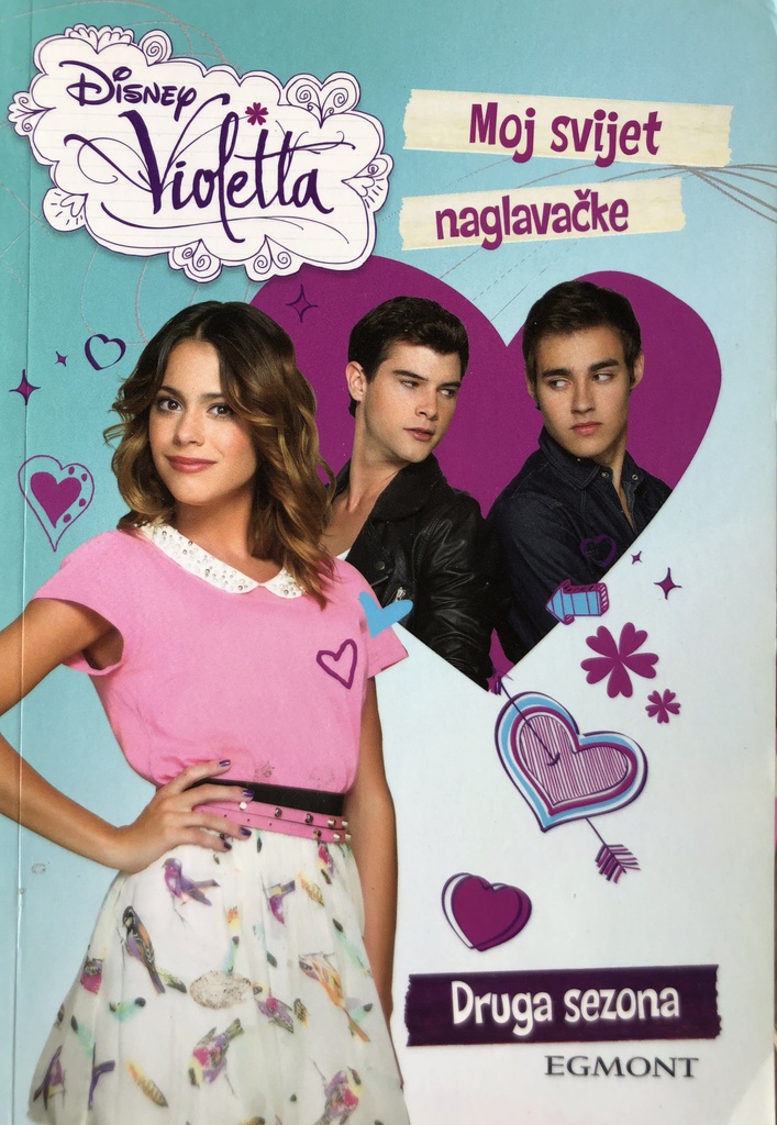 DISNEY VIOLETTA - MOJ SVIJET NAGLAVAČKE