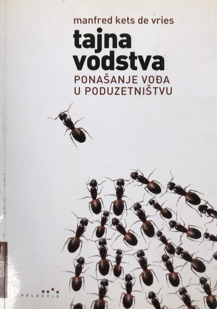 TAJNA VODSTVA - PONAŠANJE VOĐA U PODUZETNIŠTVU