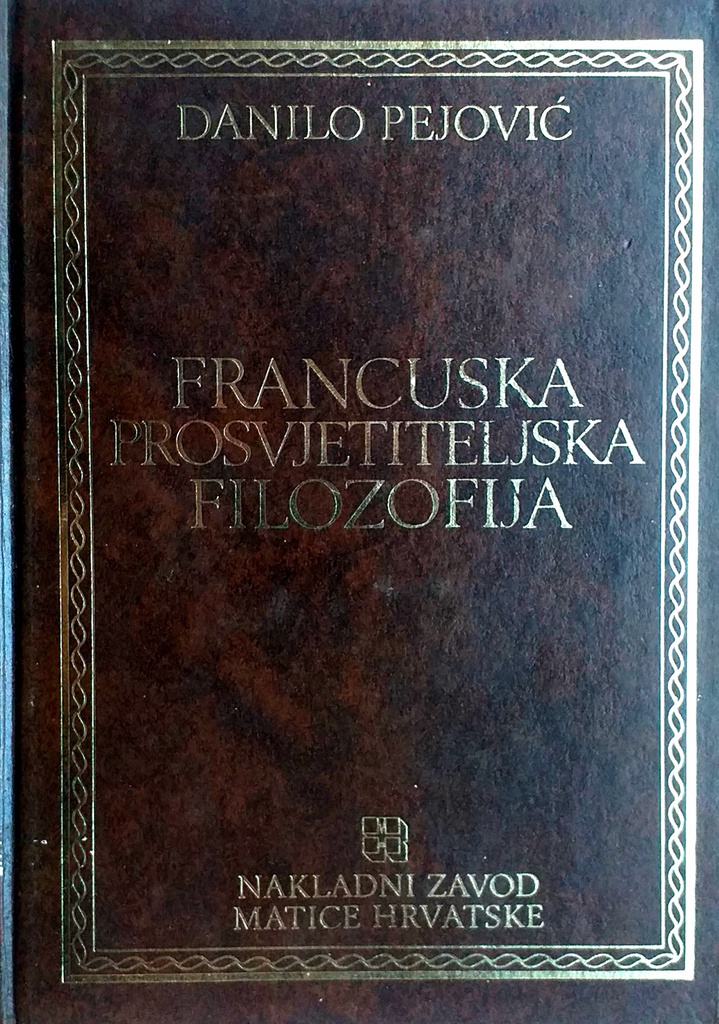 FRANCUSKA PROSVJETITELJSKA FILOZOFIJA