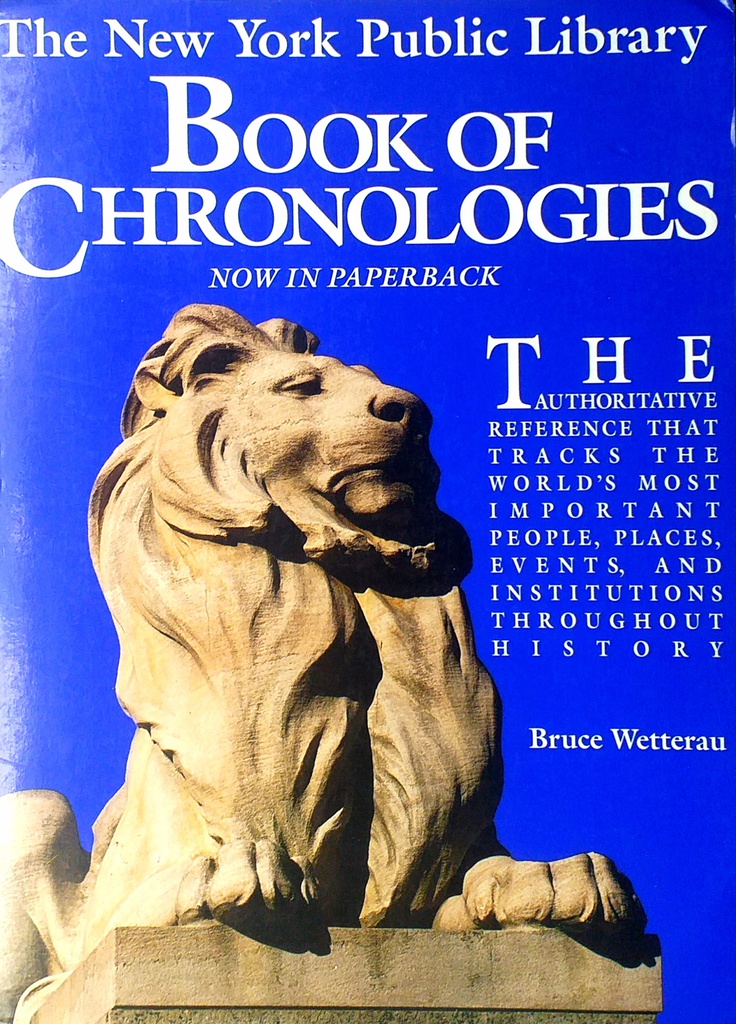 BOOK OF CHRONOLOGIES