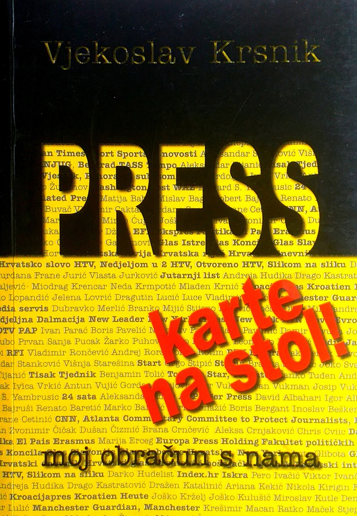 PRESS KARTE NA STOL!