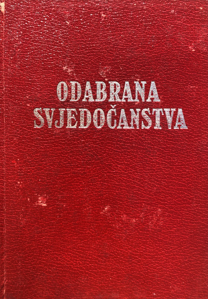 ODABRANA SVJEDOČANSTVA