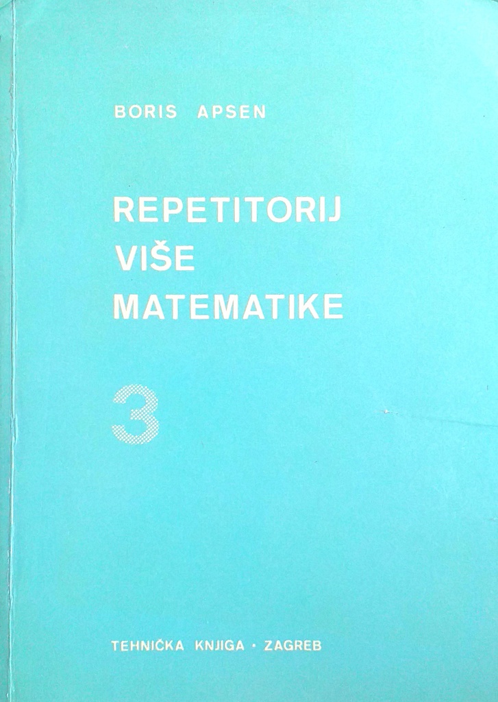 REPETITORIJ VIŠE MATEMATIKE 3