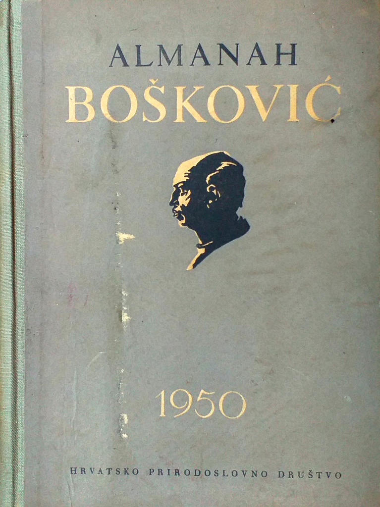 BOŠKOVIĆ: ALMANAH HRVATSKOGA PRIRODOSLOVNOG DRUŠTVA