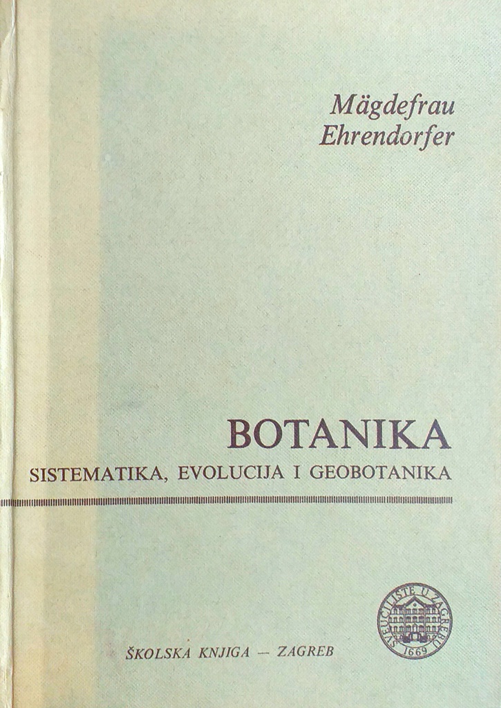 BOTANIKA - SISTEMATIKA, EVOLUCIJA I GEOBOTANIKA