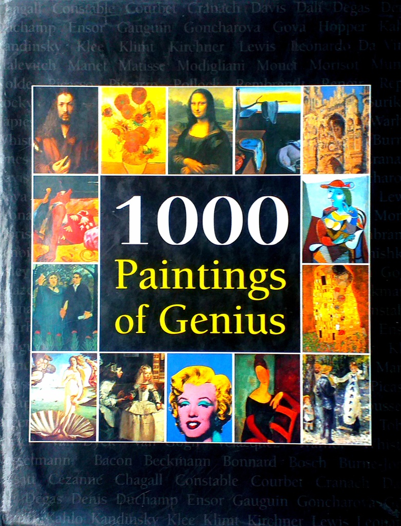 1000 PAINTINGS OF GENIUS