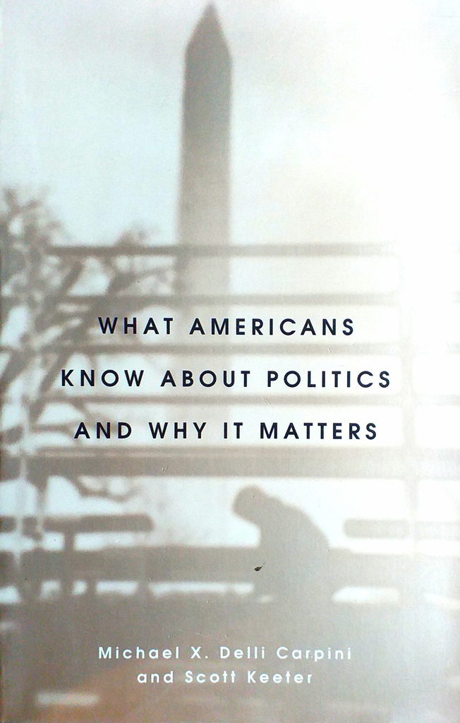 WHAT AMERICANS KNOW ABOUT POLITICS AND WHY IT MATTERS