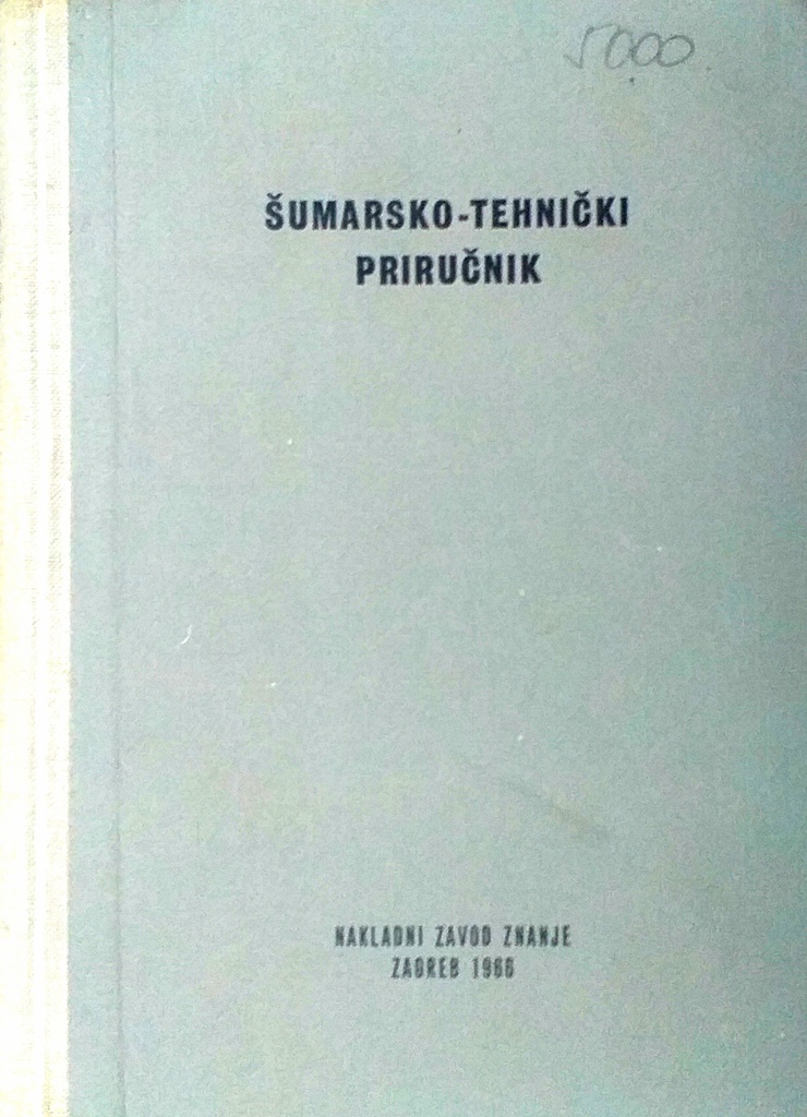 ŠUMARSKO-TEHNIČKI PRIRUČNIK