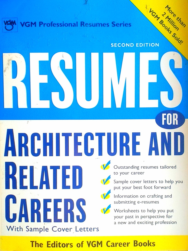 RESUMERS FOR ARCHITECTURE AND RELATED CAREERS