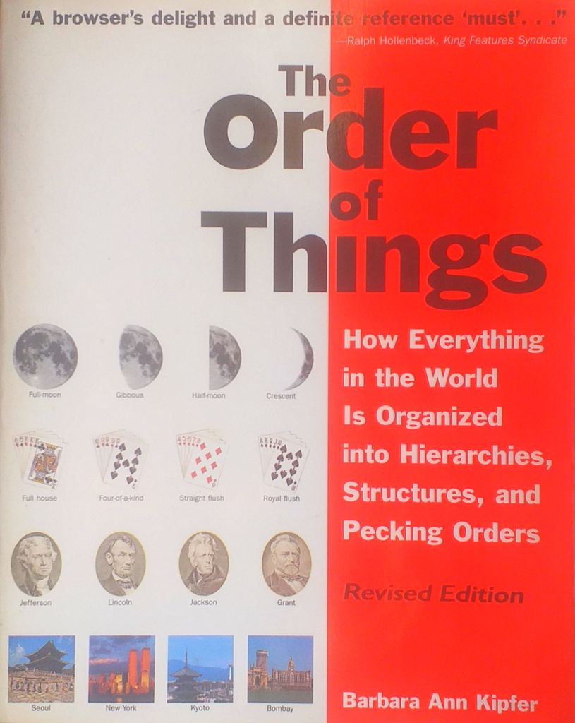 THE ORDER OF THINGS