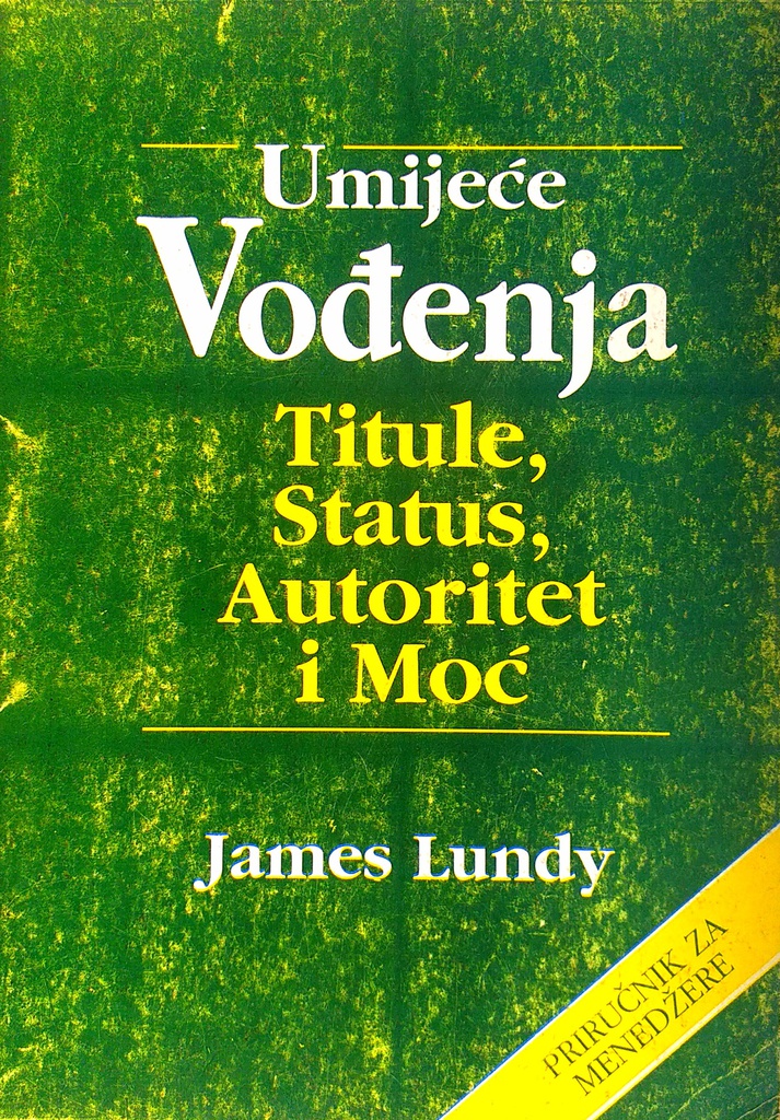 UMIJEĆE VOĐENJA