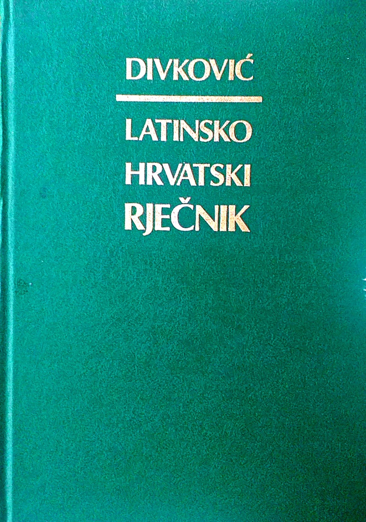 LATINSKO HRVATSKI RJEČNIK