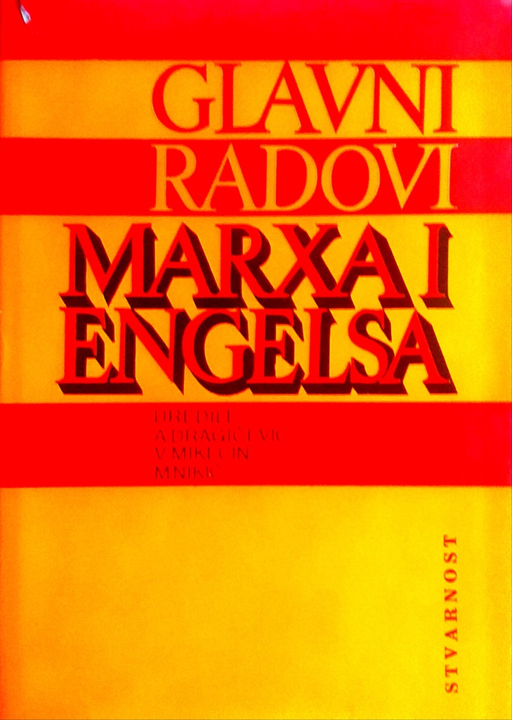 GLAVNI RADOVI MARXA I ENGELSA