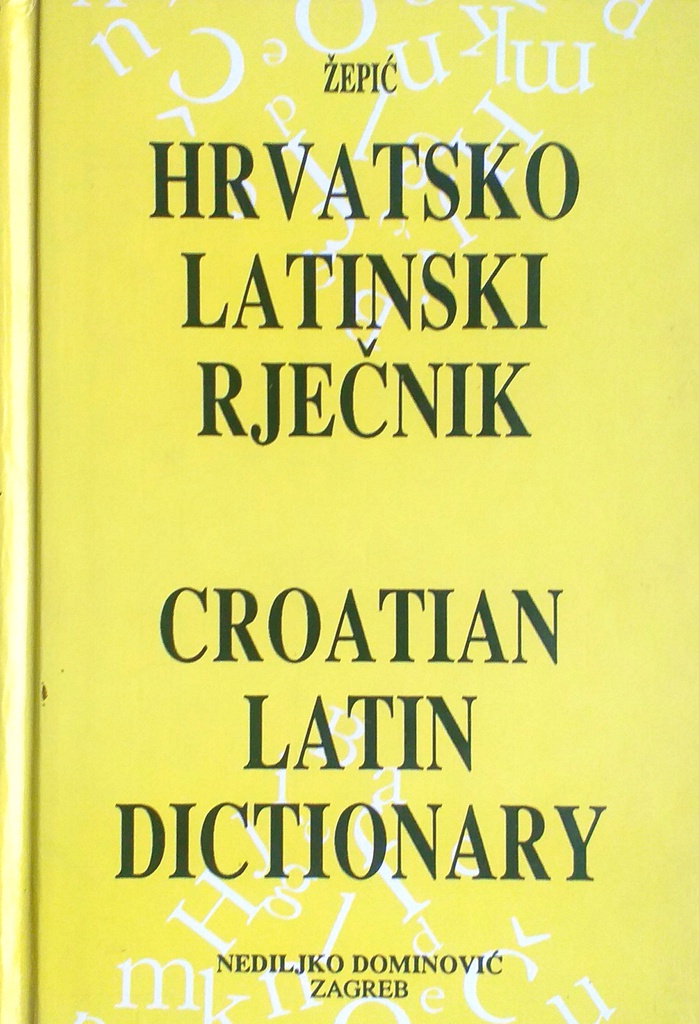 HRVATSKO LATINSKI RJEČNIK