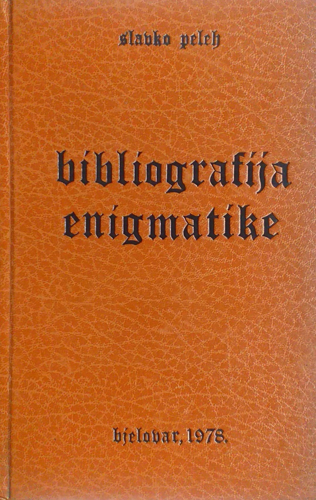 BIBLIOGRAFIJA ENIGMATIKE