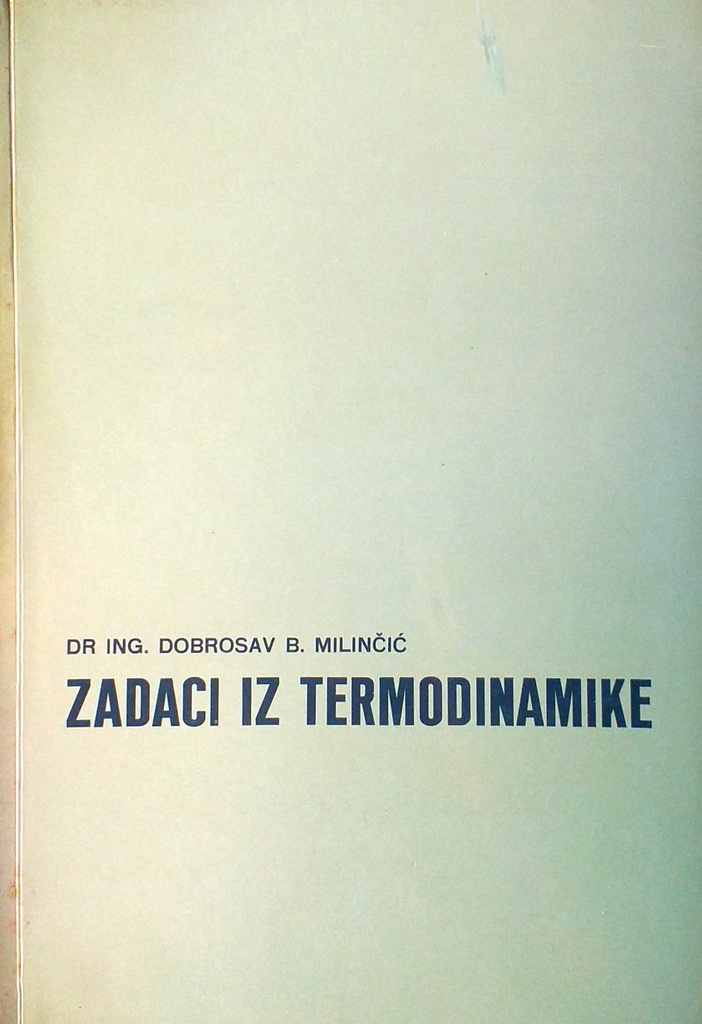 ZADACI IZ TERMODINAMIKE