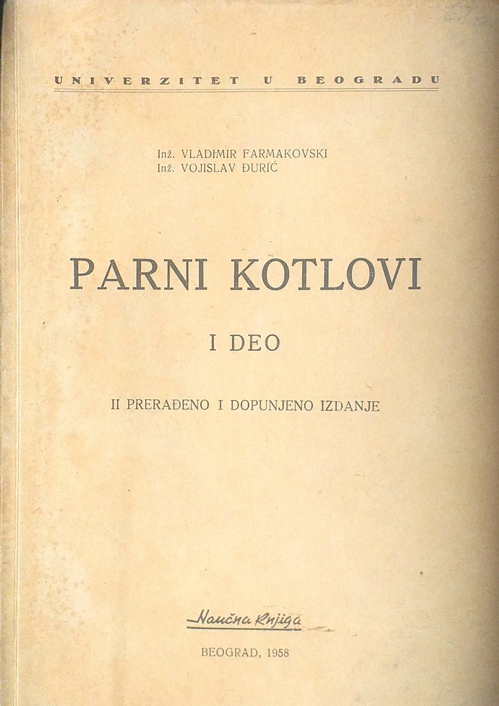 PARNI KOTLOVI I. DEO