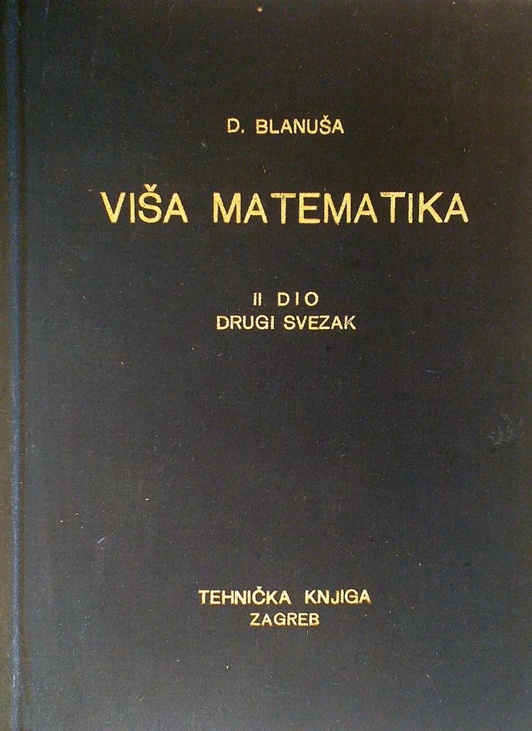 VIŠA MATEMATIKA II DIO