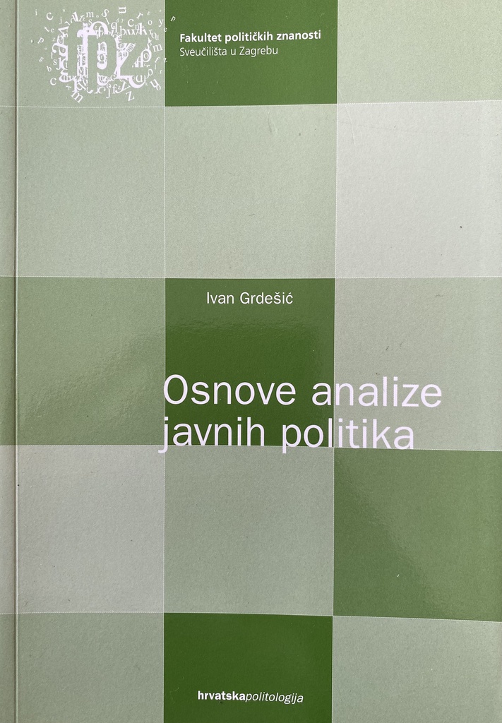 OSNOVE ANALIZE JAVNIH POLITIKA