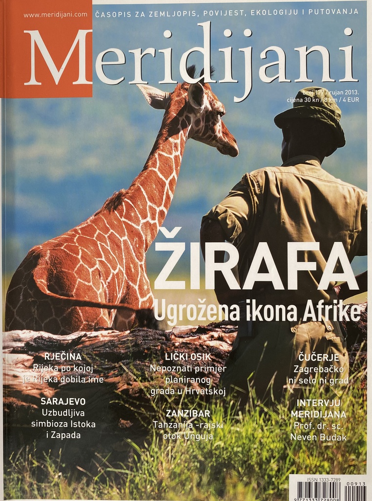 MERIDIJANI - ŽIRAFA UGROŽENA IKONA  AFRIKE