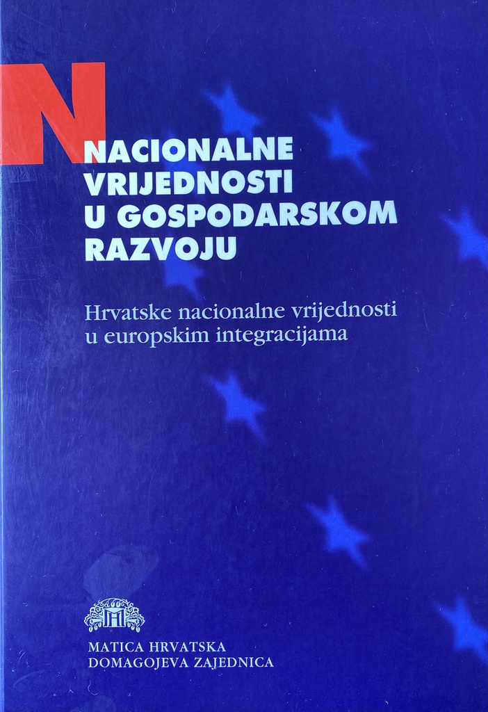 NACIONALNE VRIJEDNOSTI U GOSPODARSKOM RAZVOJU