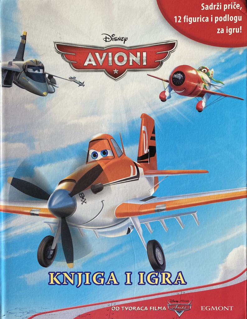 DISNEY AVIONI - KNJIGA I IGRA