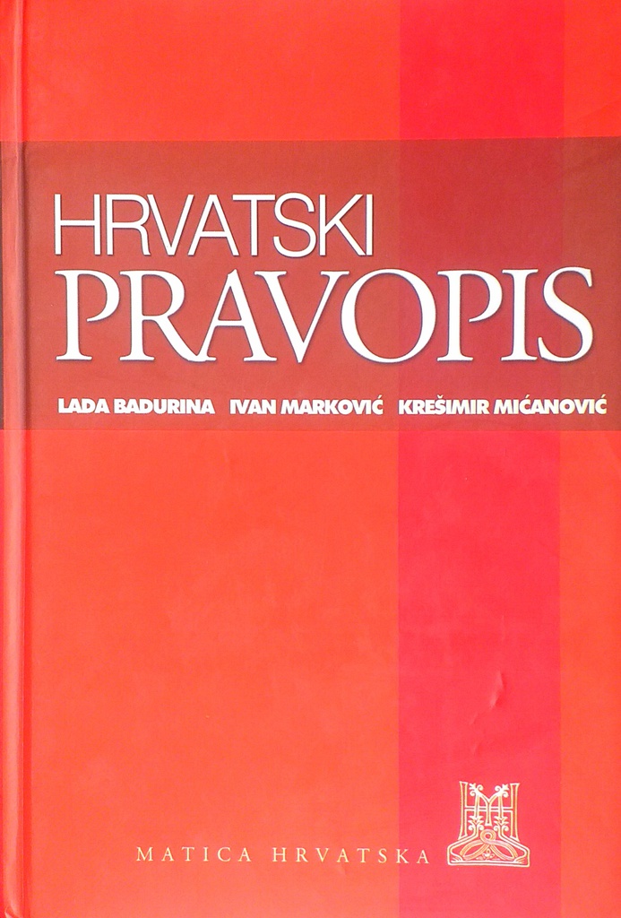 HRVATSKI PRAVOPIS