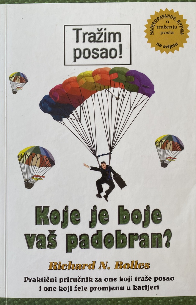 KOJE JE BOJE VAŠ PADOBRAN?