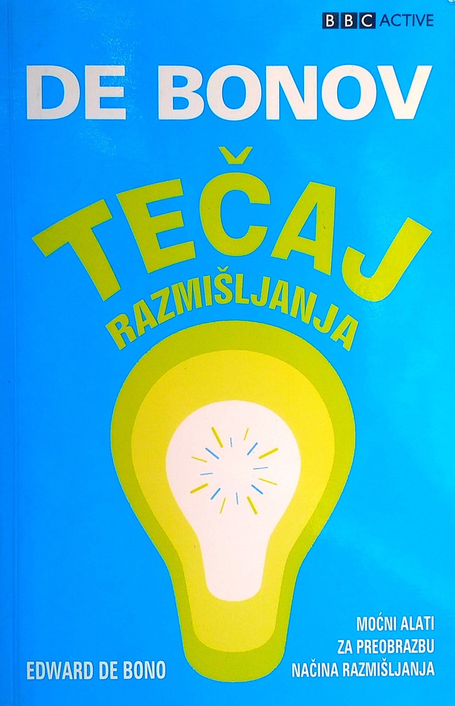 DE BONOV TEČAJ RAZMIŠLJANJA