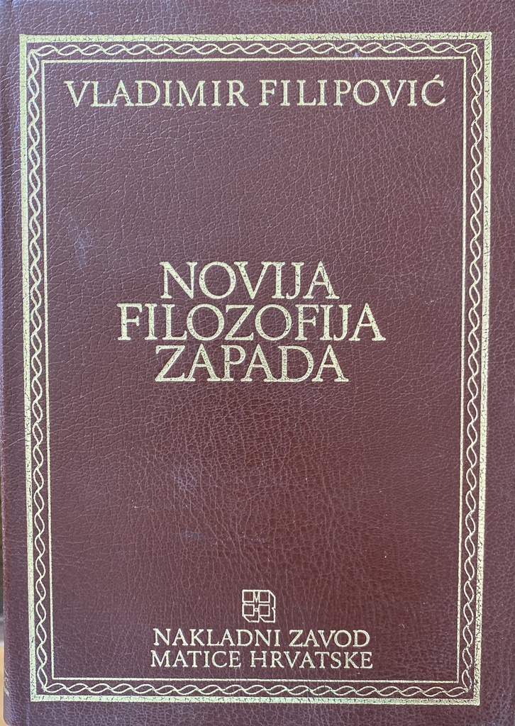 NOVIJA FILOZOFIJA ZAPADA