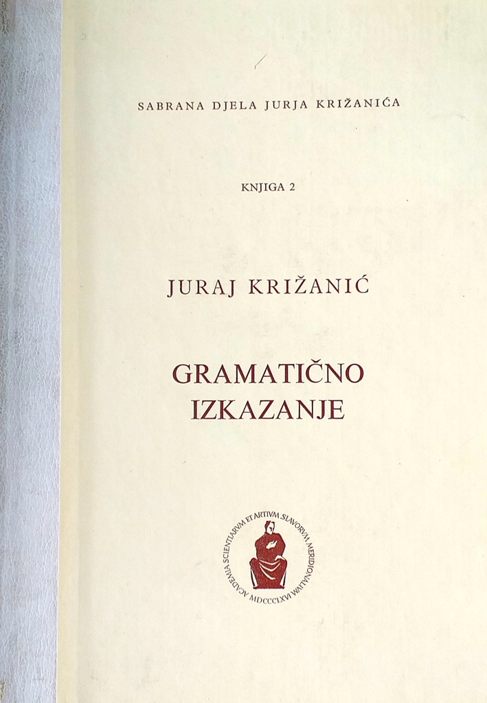 GRAMATIČNO IZKAZANJE KNJIGA 2