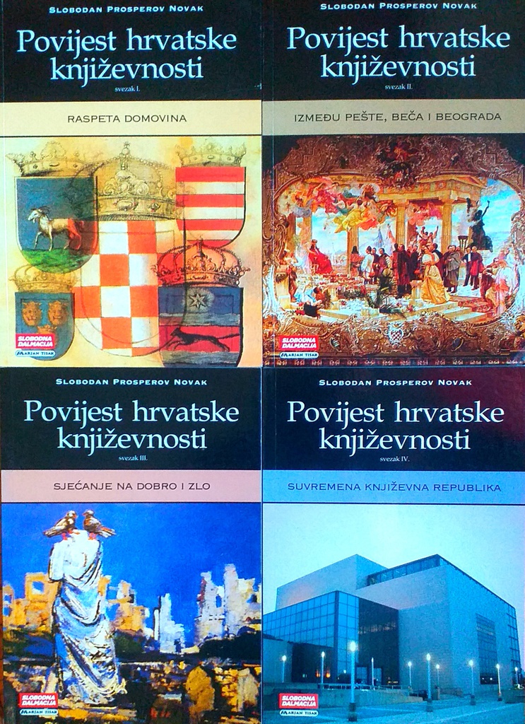 POVIJEST HRVATSKE KNJIŽEVNOSTI 1-4