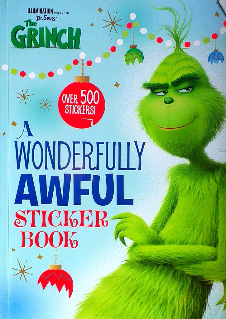 A WONDERFULLY AWFUL - STICKER BOOK