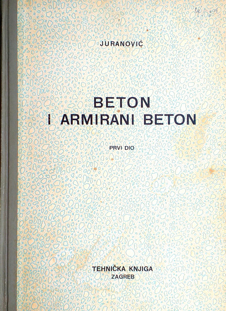 BETON I ARMIRANI BETON PRVI DIO