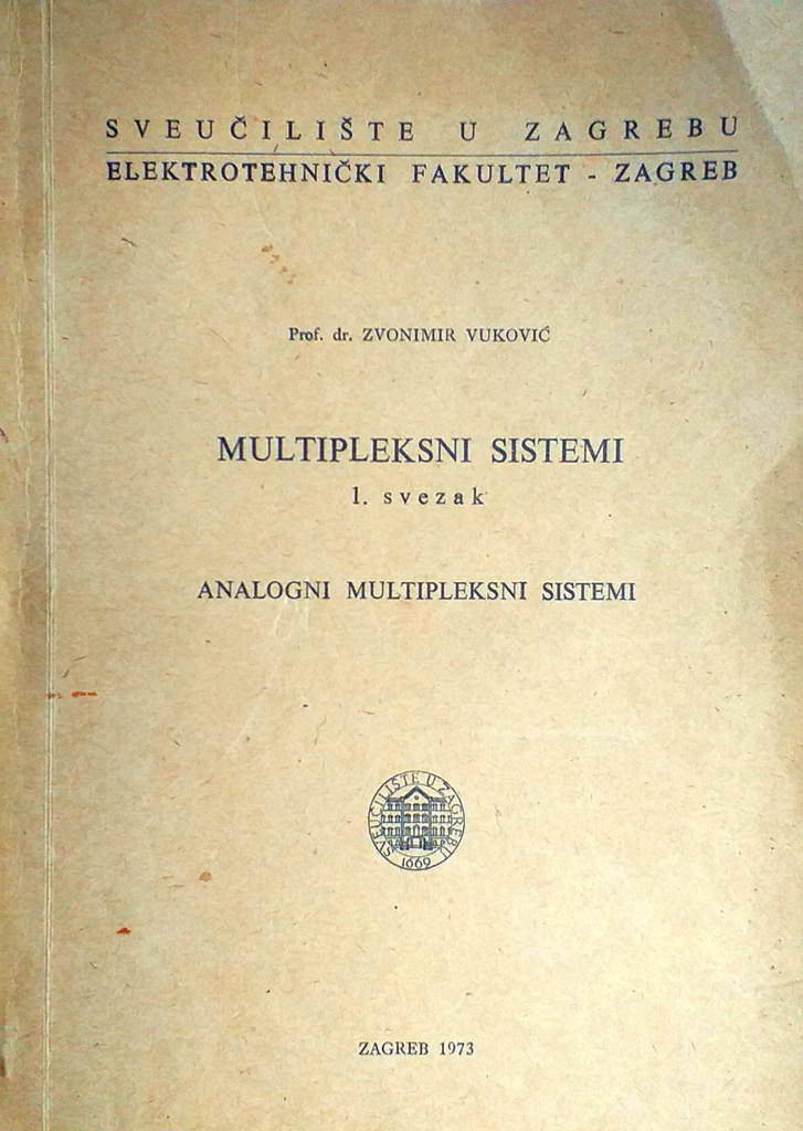 MULTIPLEKSNI SISTEMI 1. SVEZAK