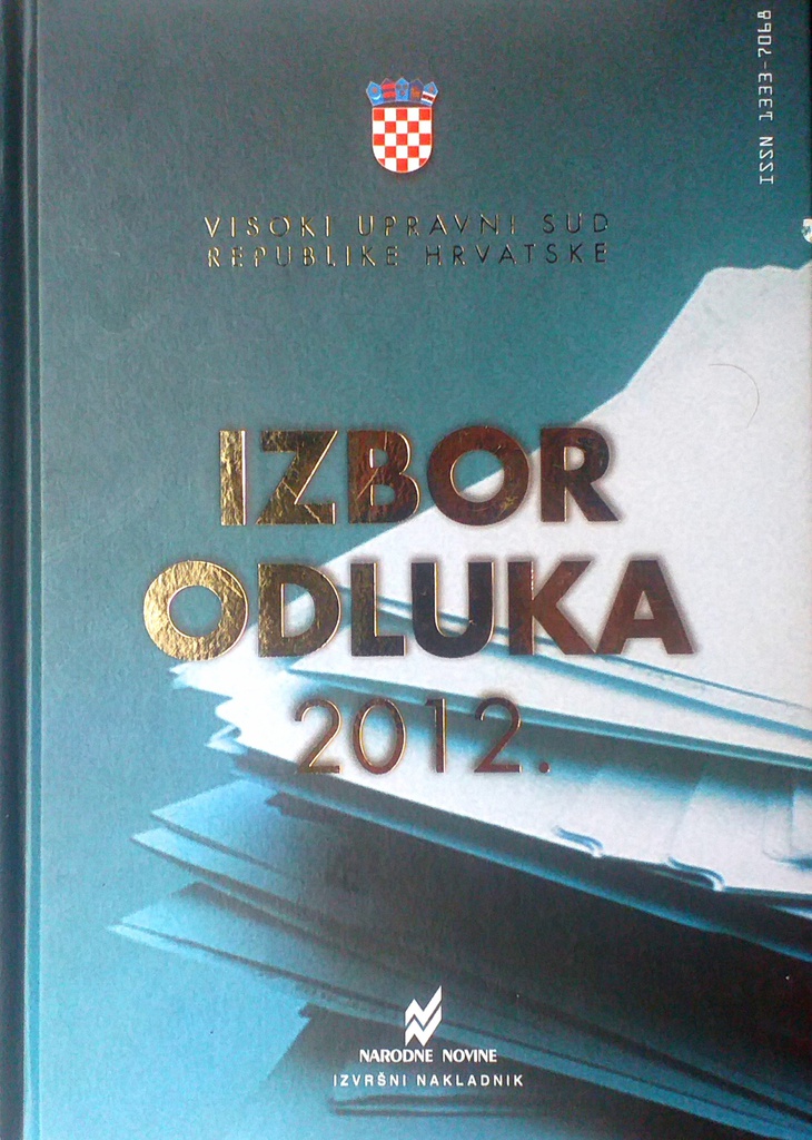 IZBOR ODLUKA 2012.