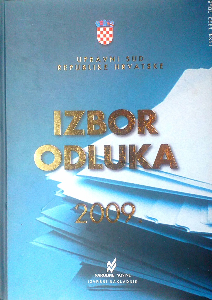 IZBOR ODLUKA 2009.