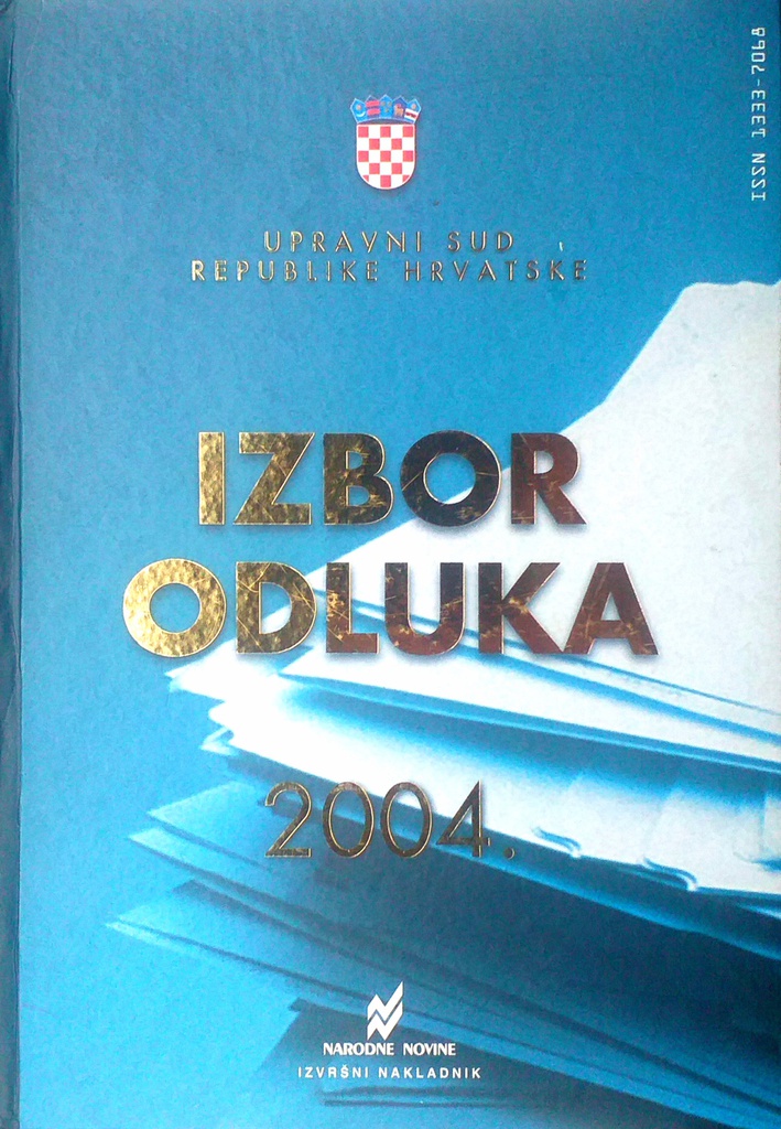 IZBOR ODLUKA 2004.