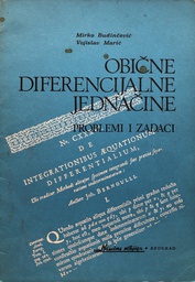 [A-08-2B] OBIČNE DIFERENCIJALNE JEDNAČINE - PROBLEMI I ZADACI