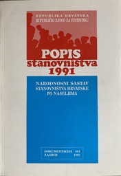 [A-11-1B] POPIS STANOVNIŠTVA 1991