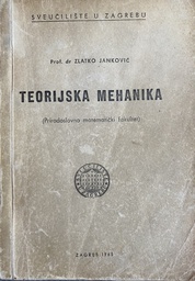 [B-01-4A] TEORIJSKA MEHANIKA