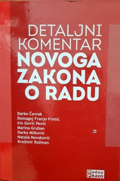 [GHD-6B] DETALJNI KOMENTAR NOVOGA ZAKONA O RADU