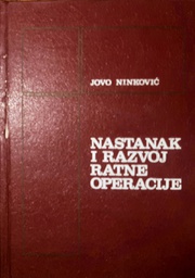 [O-01-5B] NASTANAK I RAZVOJ RATNE OPERACIJE