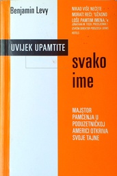 [GHD-3A] UVIJEK UPAMTITE SVAKO IME